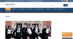 Desktop Screenshot of bravotutors.com