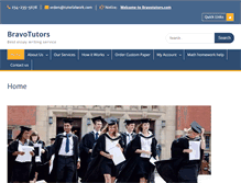 Tablet Screenshot of bravotutors.com